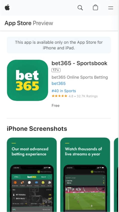 bet365 app store|bet365 ios application.